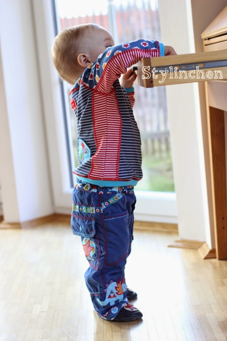 Kombi alles selbstgenäht Kinderkleidung selbst nähen farbenmix